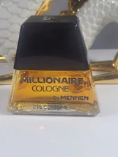 Millionaire Cologne Splash by Mennen 2.0oz Full Vintage