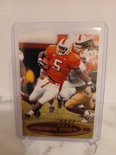 Edgerrin James Miami Hurricanes 1999 Press Pass College Football Rookie #6 (RC)