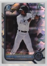 2022 Bowman Chrome Prospects Atomic Refractor Kahlil Watson #BCP-3 14mx