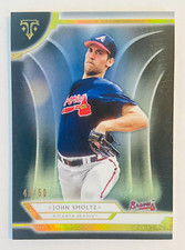 2018 Topps Triple Threads JOHN SMOLTZ Onyx Parallel #'d /50