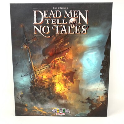 DEAD MEN TELL NO TALES Boardgame 100% Complete Box in Excellent
