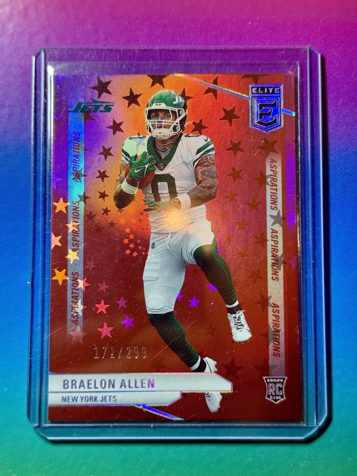 2024 Panini Donruss Elite - Rookies Aspirations Stars #194 Braelon Allen /299 RC
