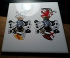 Wingolf Freiburg im Breisgau und Wingolf Mannheim ? / Wappen auf Fliese Kachel