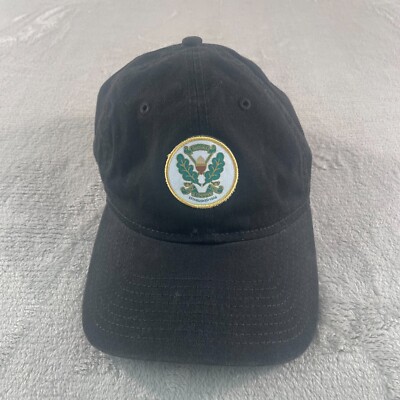 Oakdale Golf & Country Club Logo Hat Men One Size Black New Era