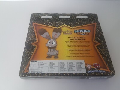 【英語版】Shining Fates ホルビー ピンコレクション Pokemon TCG: Shining Fates Bunnelby Mad Party Pin Collection Box
