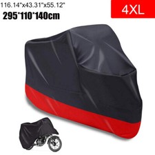 Red Motorcycle Cover Orange Waterproof For Harley Davidson Street Glide Touring