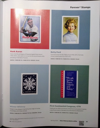 USPS πΊπΈ USA PHILATELIC Magazine Spring 2025 FREE2Ship w/TRACKING! - Picture 6 of 17