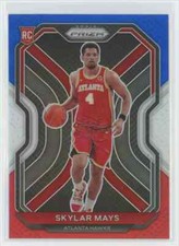 2020-21 Panini Prizm Skylar Mays Red White Blue Prizm RC RC #255