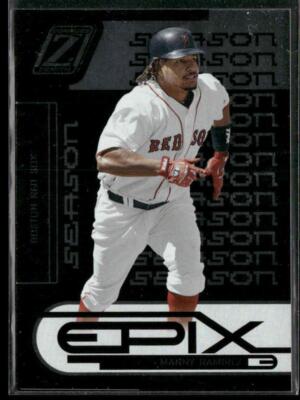 2005 Donruss Zenith #E-6 Manny Ramirez Epix Season Black #/50
