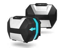 Shad 38L Aluminium Expandable Pannier and Fitting Kit Kawasaki Z900 RS 2018-2024