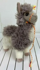 Douglas Zephyr Llama Alpaca Cuddle Toys Plush 12" Toy Stuffed Animal 2017 Lashes