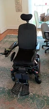 Quickie Q500M Sedeo Pro Power Wheelchair Scooter w/ Tilt, Recline, & Power Legs 