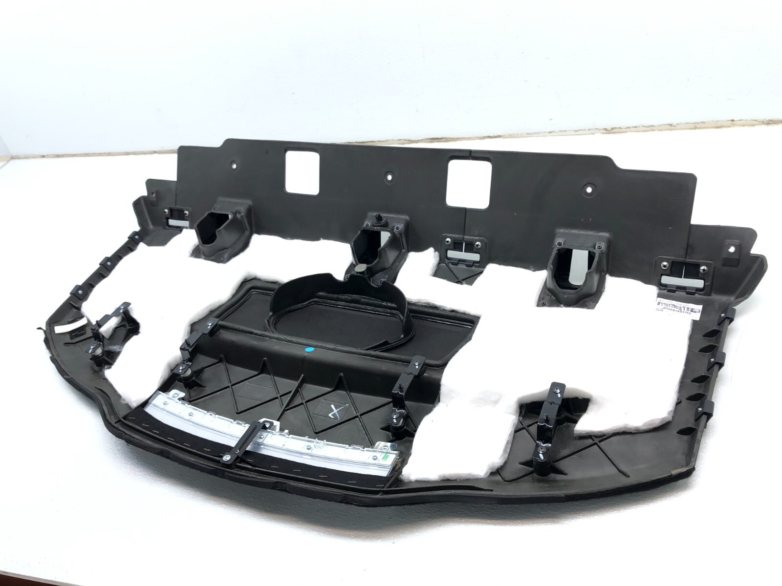 2014-2017 MASERATI GHIBLI S Q4 REAR PARCEL SHELF TRIM UNDER WINDOW PANEL OEM.