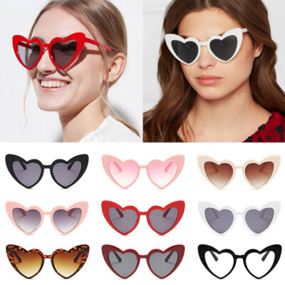 Heart Sunglasses Women Cat Eye Sun Glasses Shaped Glasses