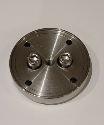 Gaggia Classic Edelstahl Gruppenkopf Dispergierplatte + 2 Halteschrauben
