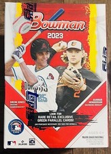 2023 Bowman Baseball Blaster Box - 72 Cards Jones Carroll Rookies Green Parallel