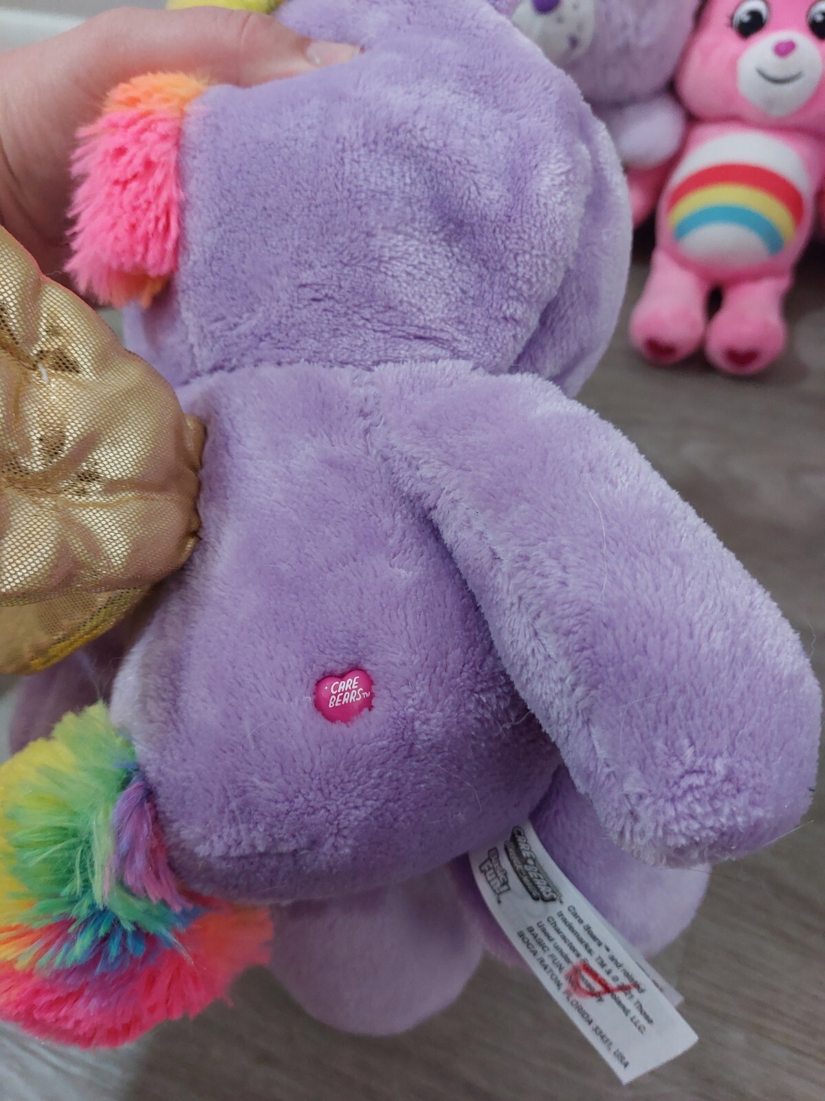 Lot of 6 Vintage Early 2000's Care Bears Plush Stuffed Toys eBay