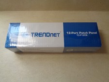TRENDnet TC-P12C6 12-Port Cat6 Unshielded Patch Panel,