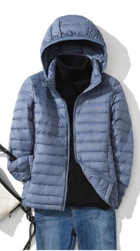 Lightweight Down Jacket Women's Short Winter Hooded Jacket White Duck Down Coat - Picture 16 of 33