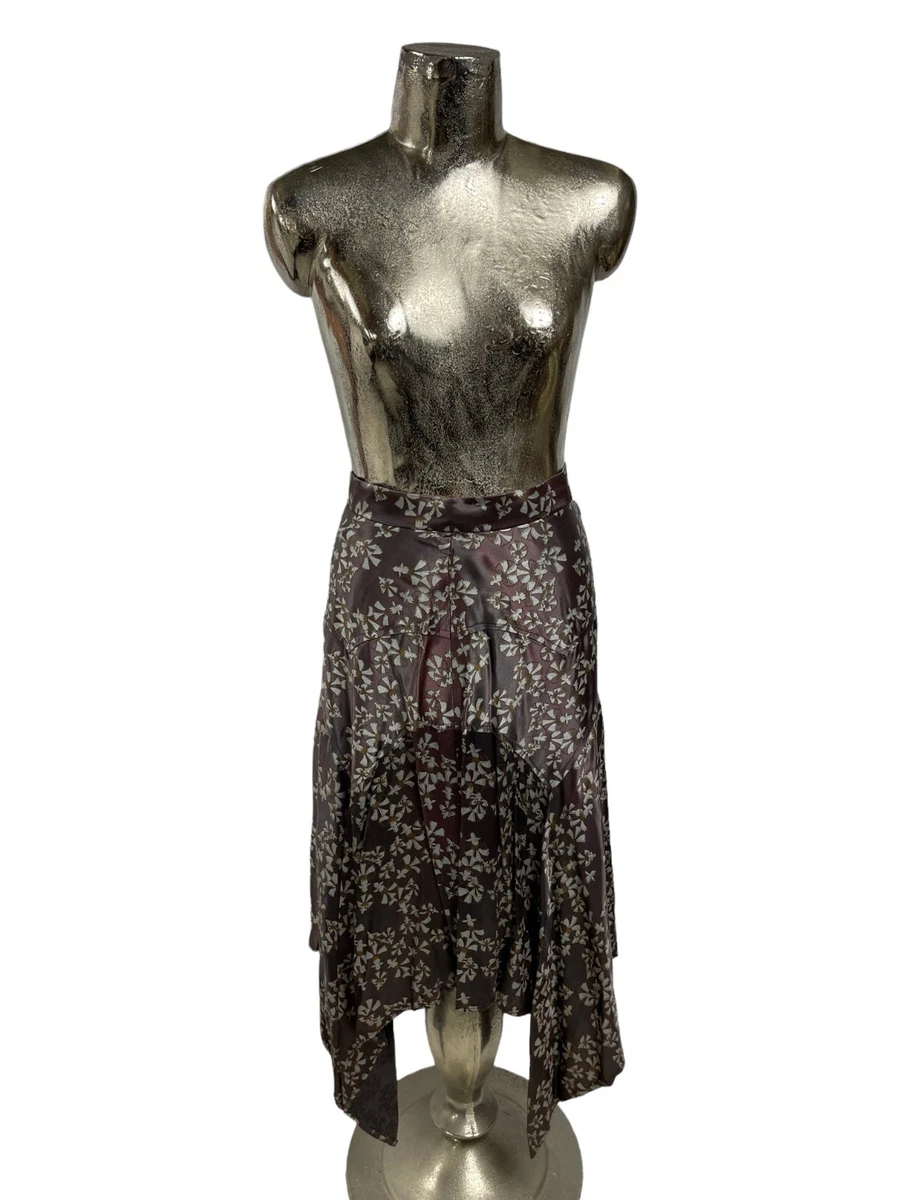 Brown clearance peasant skirt