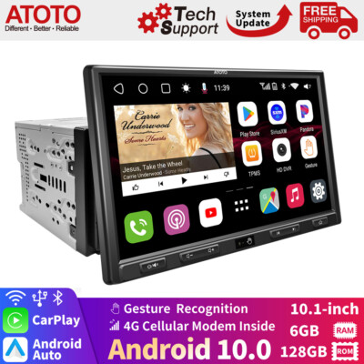 ATOTO S8 Ultra Plus 10'' Android Wireless Carplay Android GPS Navi 6+128G 4G LTE