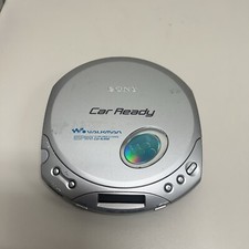 Sony Walkman Model D-E356CK Silver CD Player ESP MAX for Parts or Repair
