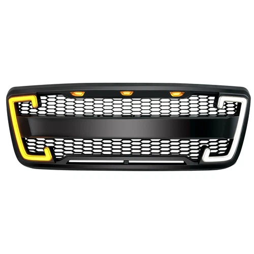 For F150 2004-08 Front Bumper Grill Raptor Style W/DRL&Turn Signal Lights New - Picture 2 of 6