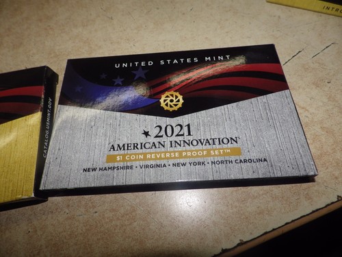 American Innovation Dollar - ALL 25 REVERSE PROOF COINS - Mint w/ Boxes 2018-24. - Picture 4 of 6