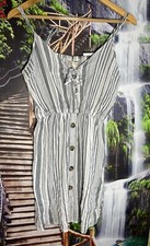 Indulge dress size medium juniors  striped .