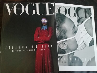 女性情報誌 Vogue Portugal Magazine April 2020 Vogue Portugal April 2020 - 2nd of 2 different covers with