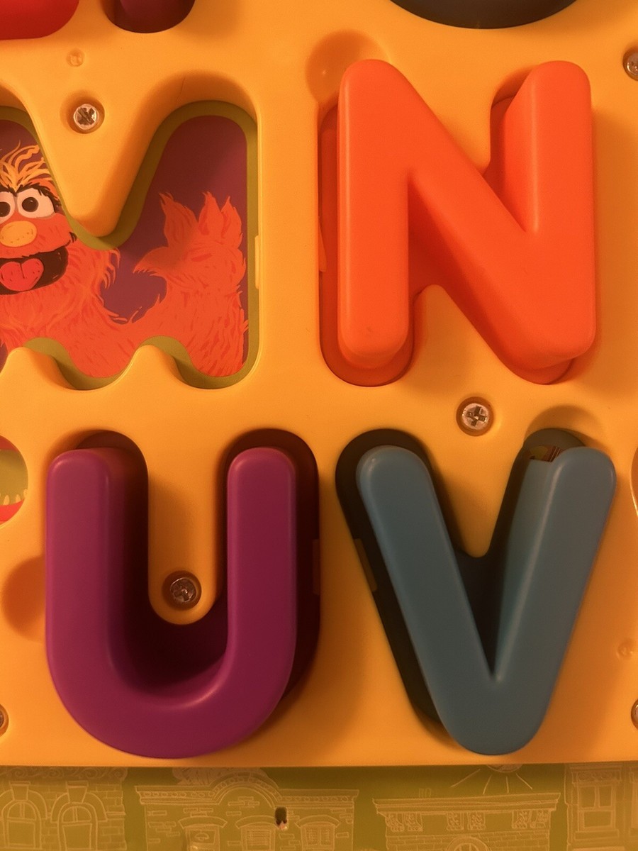Letter V Replacement Elmo's On The Go Alphabet Sesame St Suitcase