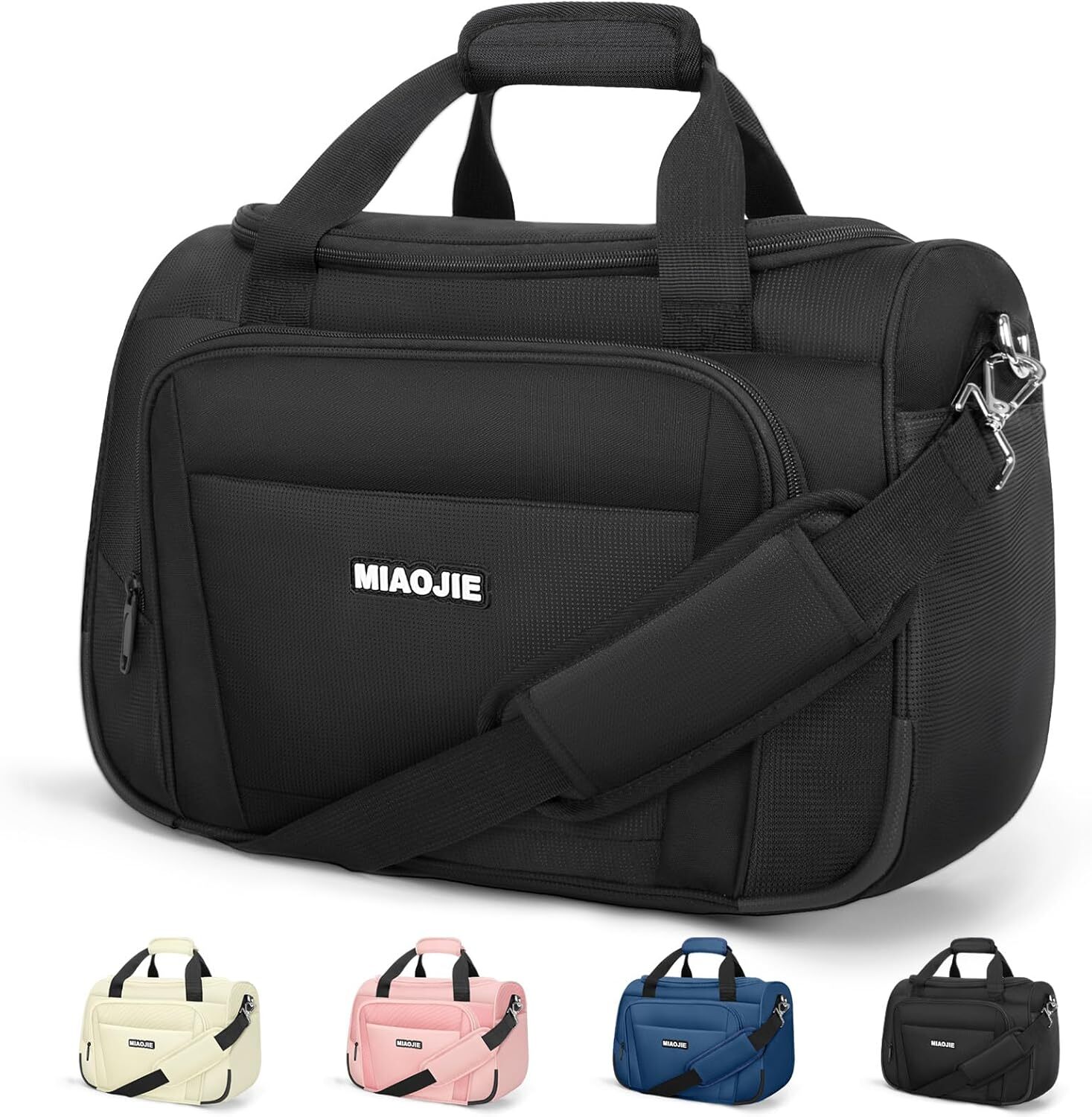 Lightweight Underseat Travel Tote Weekender Bag for Carry On Overnight Trips