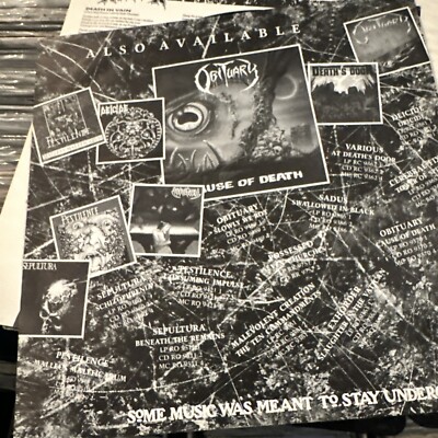 Exhorder - Slaughter In The Vatican LP 1990 Roadracer - RO 9363-1