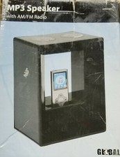 MP3 Speaker with AM/FM Radio with Blue Accent Light New in Box