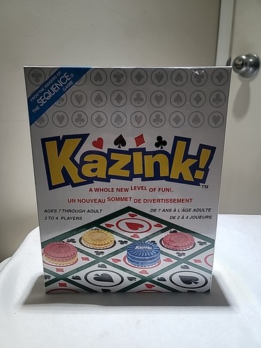 KAZINK! Board Game By the Makers of Sequence Stack'em Game NEW NIB ...