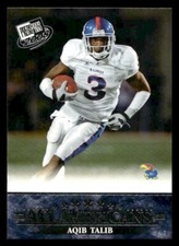 2008 Press Pass #86 Aqib Talib Rookie Kansas Jayhawks