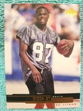 1999 UPPER DECK KEVIN DYSON #211 TENNESSEE TITANS 