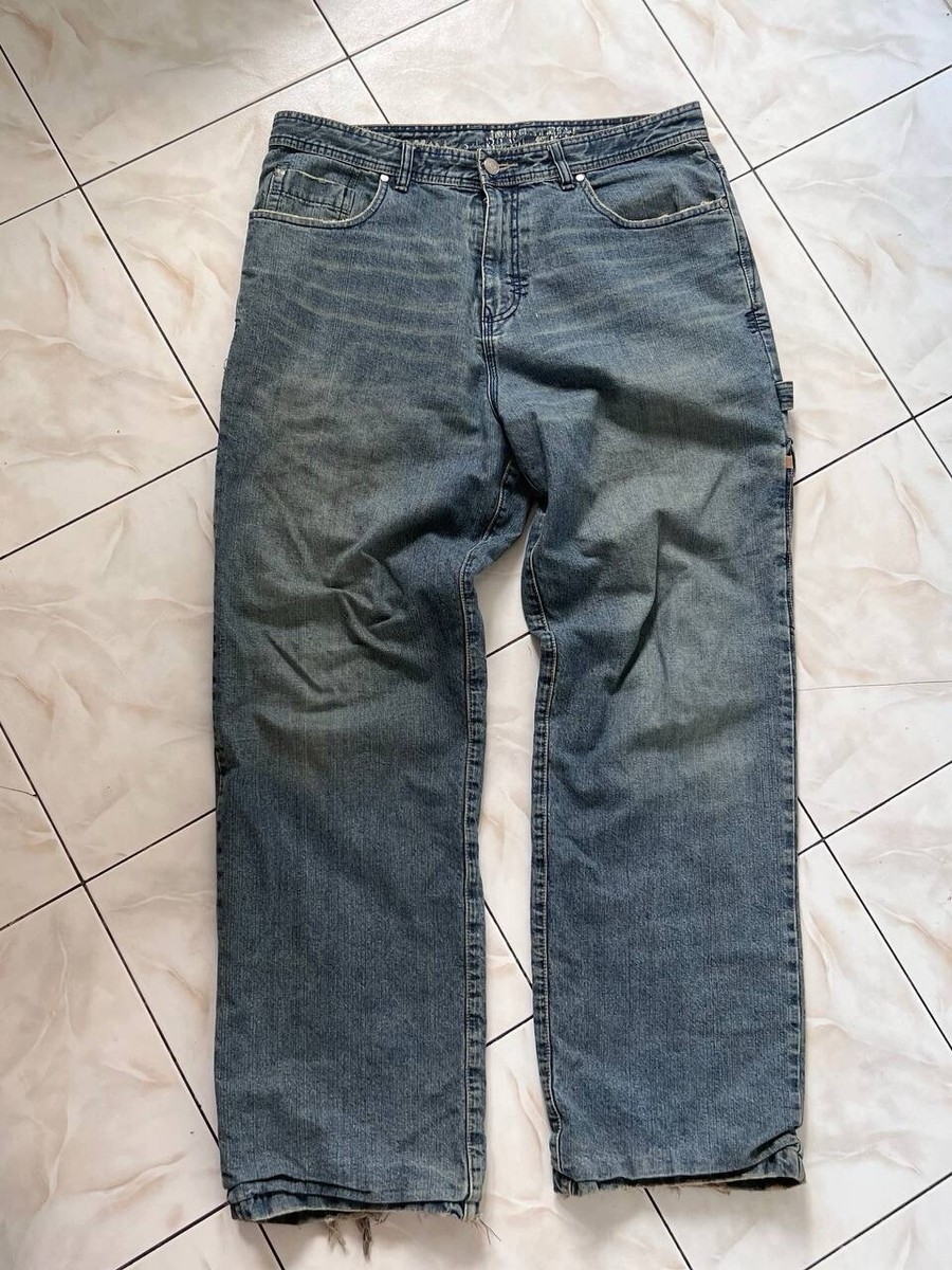 Vintage Oakley Industrial Denim Jeans Mens 36x34 Blue Skate Vintage Oakley Industrial Denim Jeans Mens 36x34 Blue Skate
