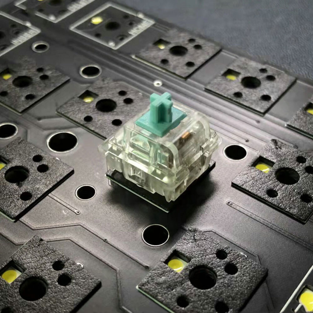 120x Mechanical Keyboard Switch Stickers for Noise Dampening and Sound Reduction