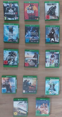 Xbox One Game Collection / Spiele; 14 pieces / Stück