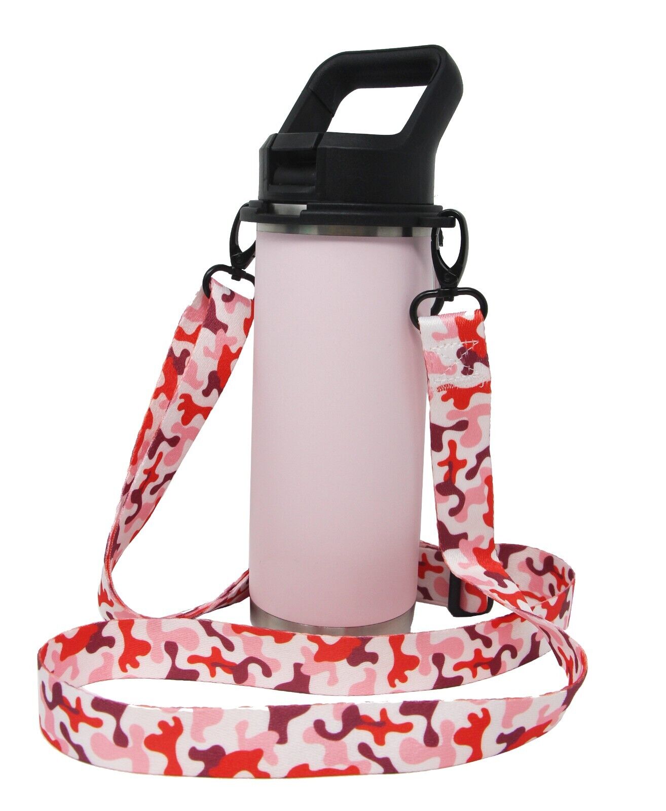  Ryan & Rose Water Bottle Handle - Water Bottle Sling, Carrier,  Holder with strap - Soft Durable Silicone - Fits Most 8-40oz Bottles -  Compatible Stanley Cup Accessories (America) : Sports & Outdoors