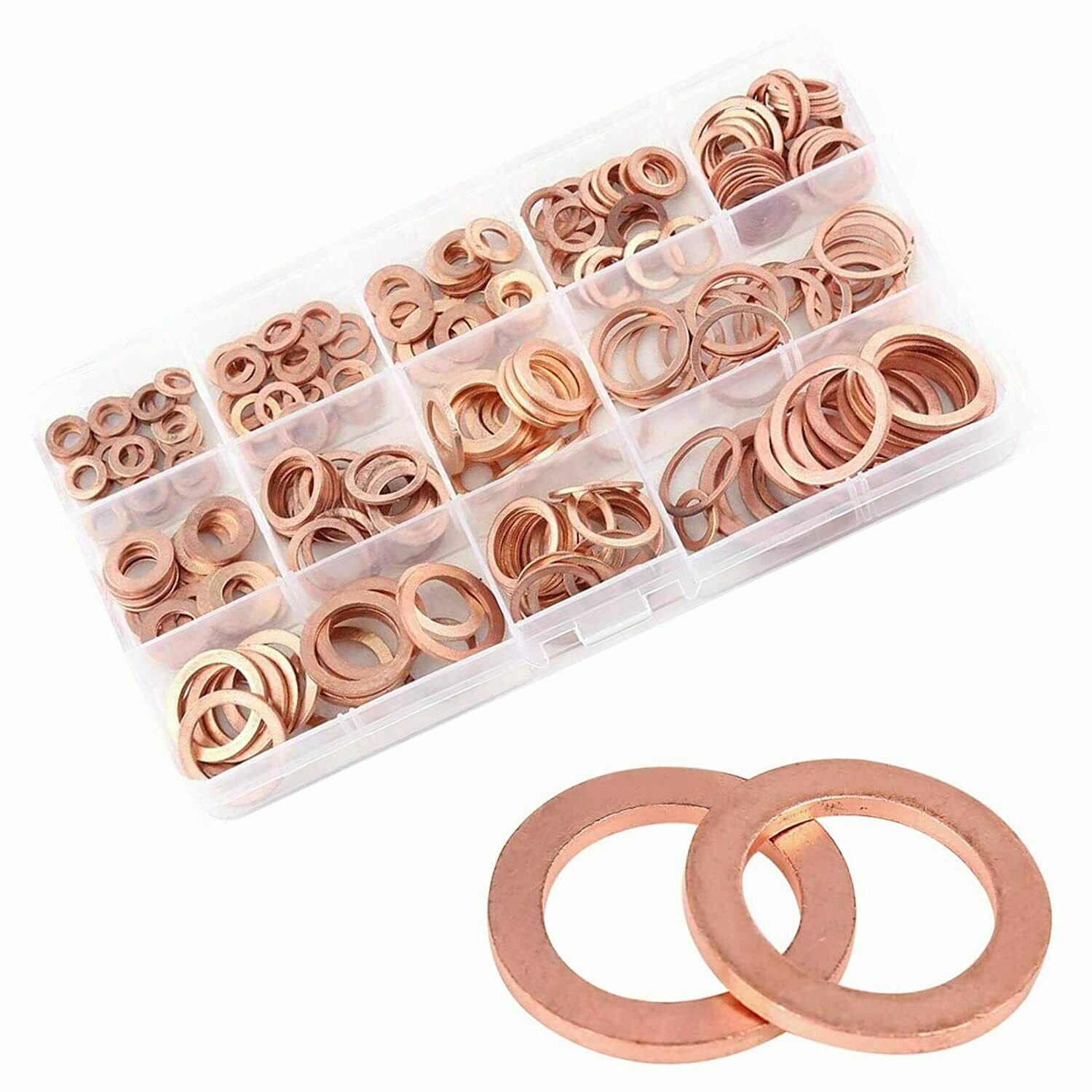 Rondelle A Blocchi A Molla 150 Pc Kit Di Assortimento A2 In - Foto 9