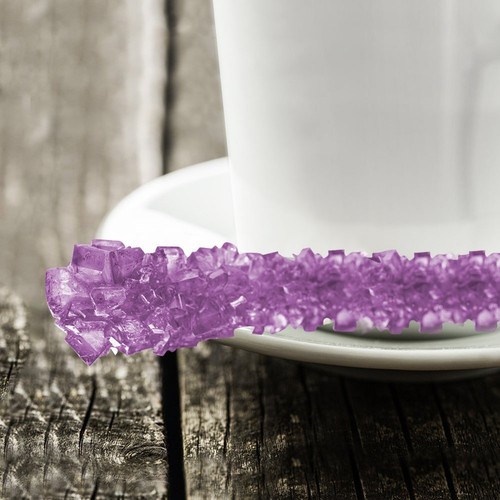 Lavender Rock Candy - 24 Sticks - Tutti-Frutti - Party Favors - Candy Buffet ... - Picture 8 of 9