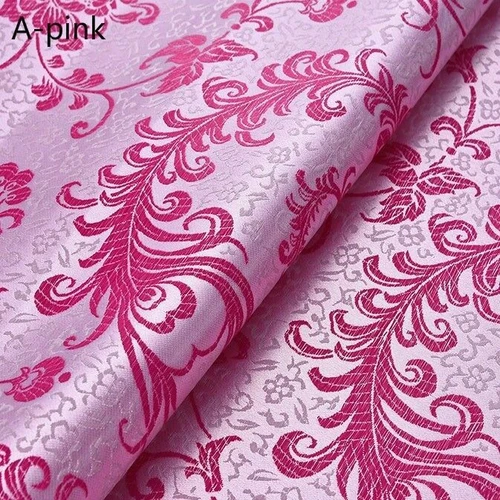 Costume costume cinese seta raso tessuto floreale tang vestito cheongsam al metro rosso - Foto 25 di 45