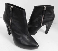 Balenciaga Paris Black Leather Ankle Boots It...