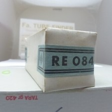 1x Telefunken RE084 =  KL70406 H100 L424 NIB/NEW Röhre Tube sealed box EP1a 