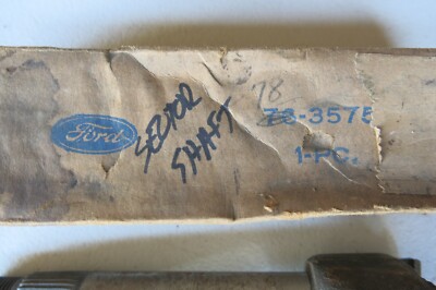 Vintage Ford Steering Worm Sector Shaft for 1937-1948 Ford (78