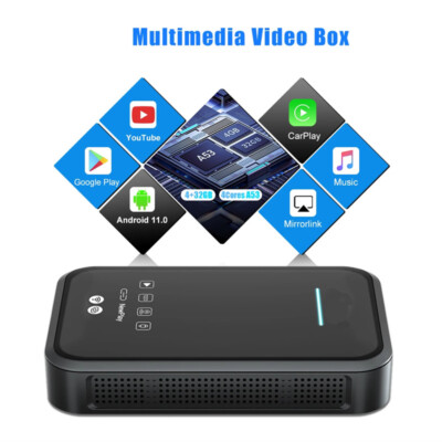 Car Android Carplay Ai Box Multimedia Streaming Video Players Wireless Dongle