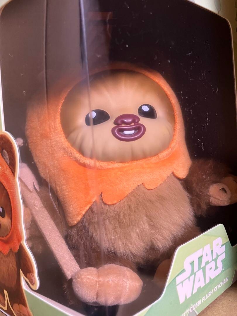 ［限定］Cosbi Plush Keychain Ewoks WICKET Hot Toys Cosbi Ewoks Wicket Plush Keychain Star Wars