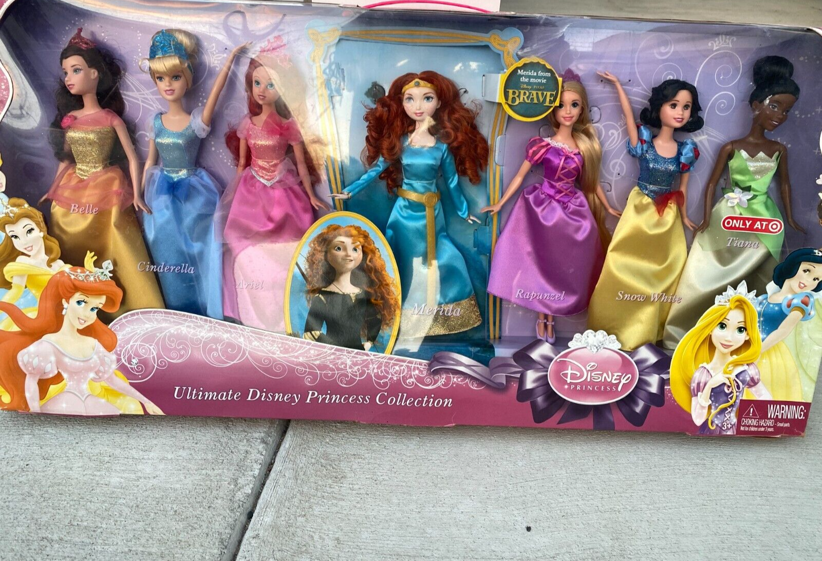 Disney Princess R Mattel Ultimate Disney Princess Collection UNOPENED 7 dolls Collectible ...